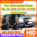 120W Front Lamps 30000LM HID Xenon Headlamp Bulbs 12V Canbus LED Headlights For Mercedes-B