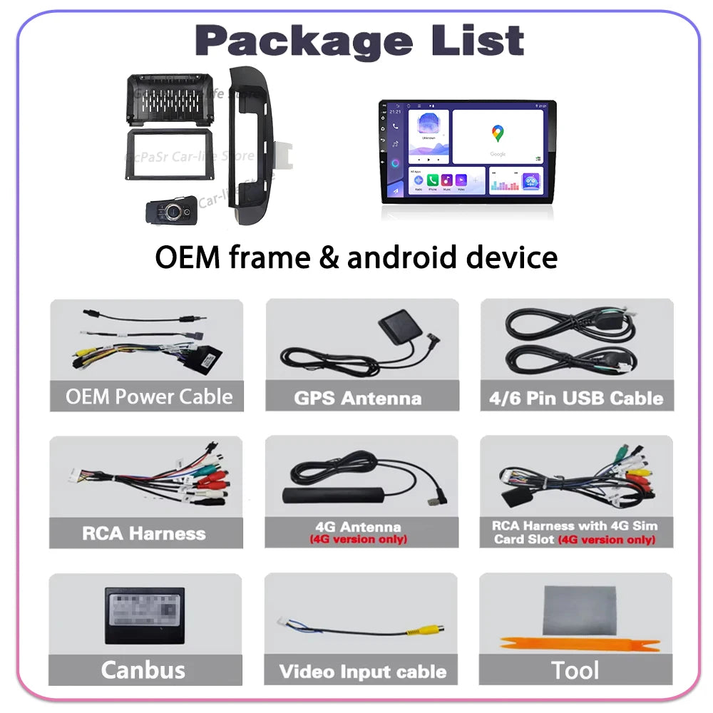 For BMW E90 E91 E92 E93 2005 2006 2007 2008 - 2013 Car Radio Multimedia Player 5G Wifi Nav