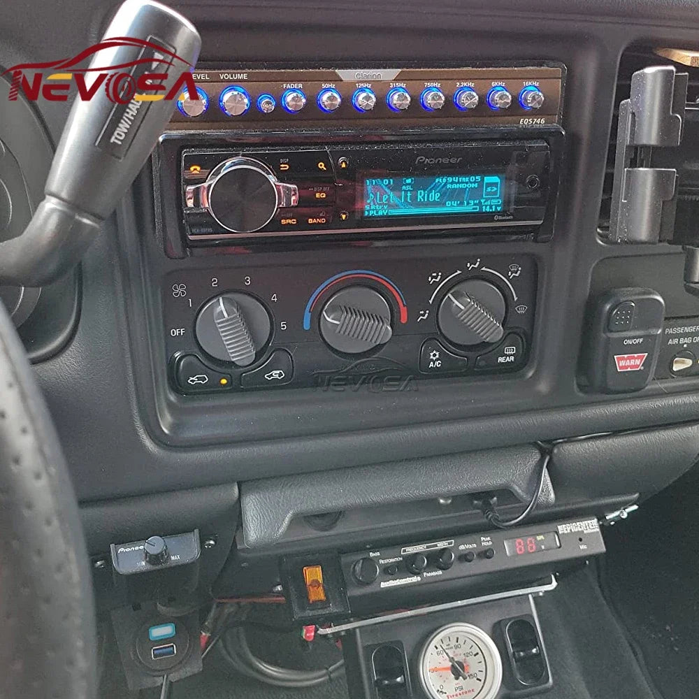 Air Condition AC Control Switch Panel Module For Chevrolet Tahoe Silverado GMC 1500 2500 1999 20 - Automotive LED Light
