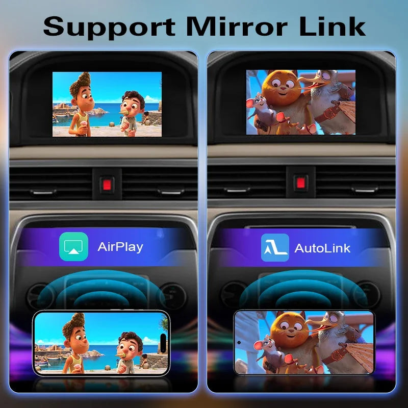 Wireless Carplay Box For Volvo V40 V60 XC60 S60 S80 Before 2014 Multimedia Android Auto Ｍo