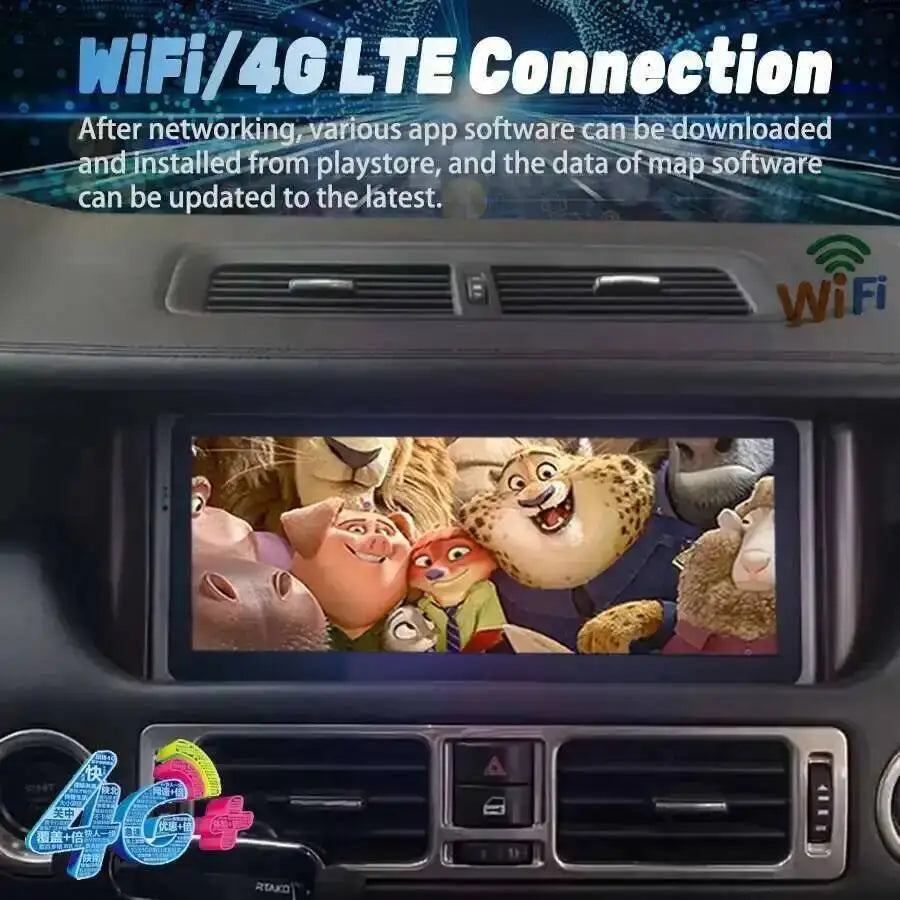 Android 15 Navirider 10.25Inch Multimedia Video Player For Land Range Rover V8 L322 2002-2