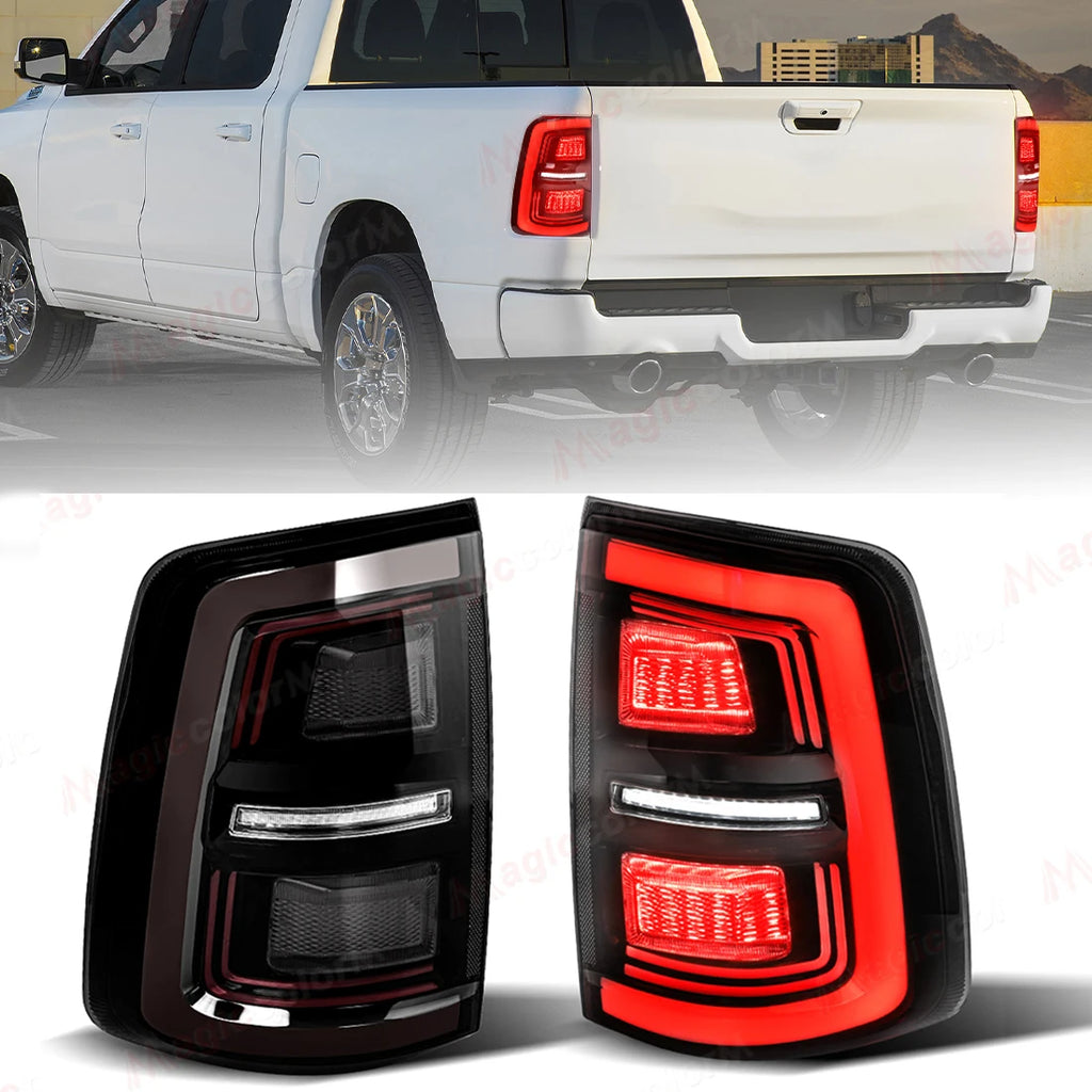 LED Tail Lamps For Dodge Ram 1500 2009-2018 2500 3500 2010-2018 Car Driving Brake Reverse  | AUTOKITSHOP