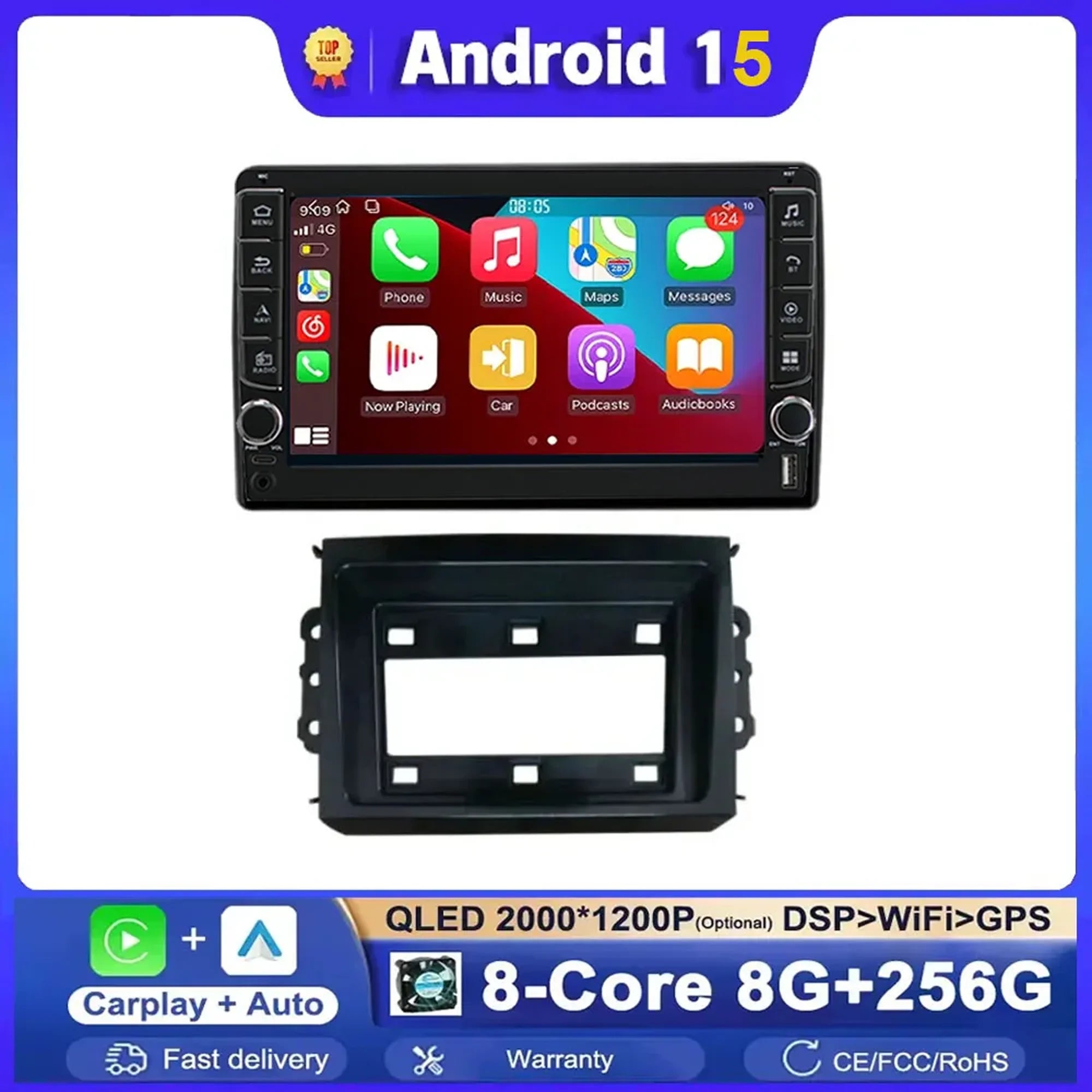 Android For Chevrolet N400 V 2019 For Wuling Honggua V Car Stereo Multimedia Navigation GP | AUTOKITSHOP