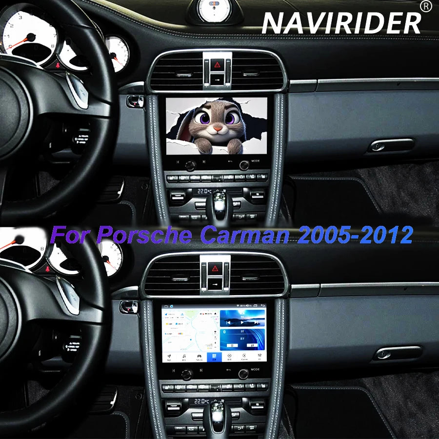 Car Multimedia Video Player Head Unit DSP For Porsche Carman 2005-2012 Android 15 GPS DSP
