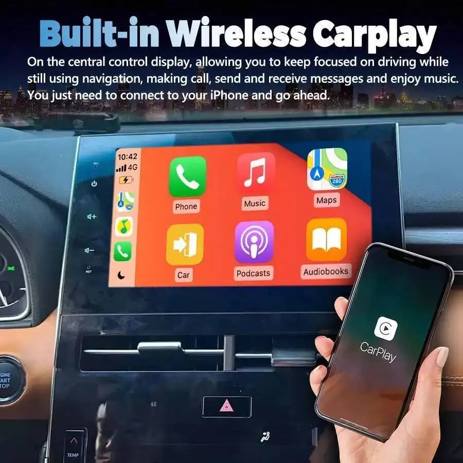 10.2" Screen Car Radio For Toyota Avalon 2022-2023 CarPlay Android Auto Multimedia Player