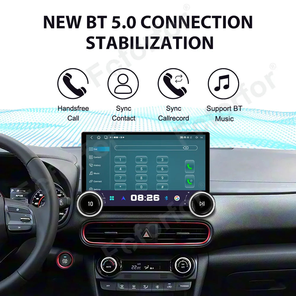 Premium Pro 11.5 Inch Full HD Touch Screen Android 15 Wireless CarPlay GPS Navi Head Unit