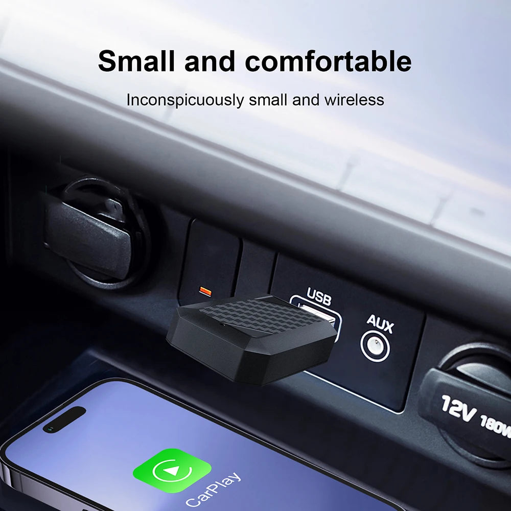 Carplay Wireless Adapter Android Auto 2in 1 Smart Dongle 2025 5G WIFI For iphone Android P | AUTOKITSHOP