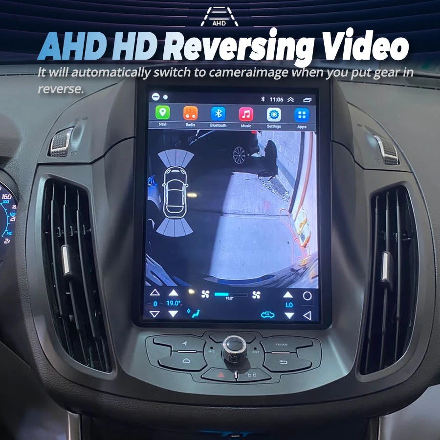 Android Screen Car Radio For Ford C-MAX Kuga Escape 3 2012-2019 Stereo Multimedia Player A