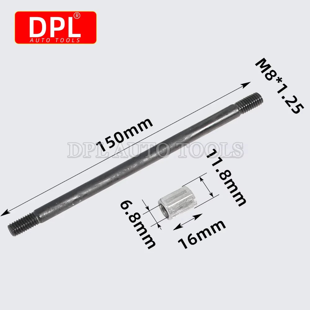 With Extension Pole Fuel Injector Puller Removal Tool Kit Replace T10, Compatibl for VW T10 - Automotive LED Light