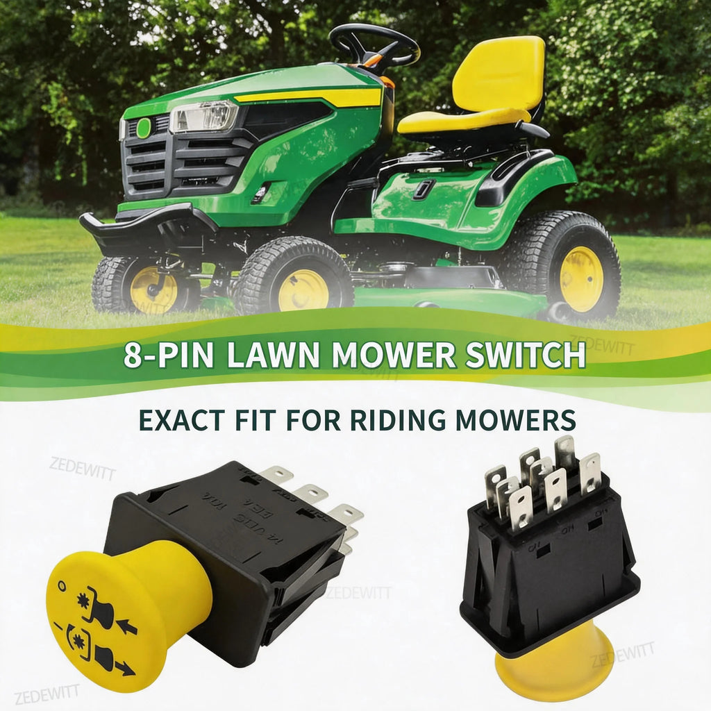 For John Deere Lawn Tractor Heavy Duty PTO Switch AM119139 AM131966 L105 L108 L1 for WH48A S130 L105 - Automotive LED Li