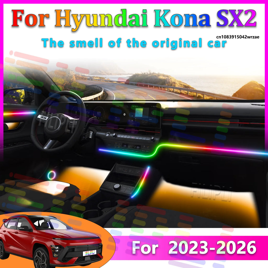 LED Interior Light Kit for Hyundai Kona SX - Canbus Error-Free Bulbs | AUTOKITSHOP