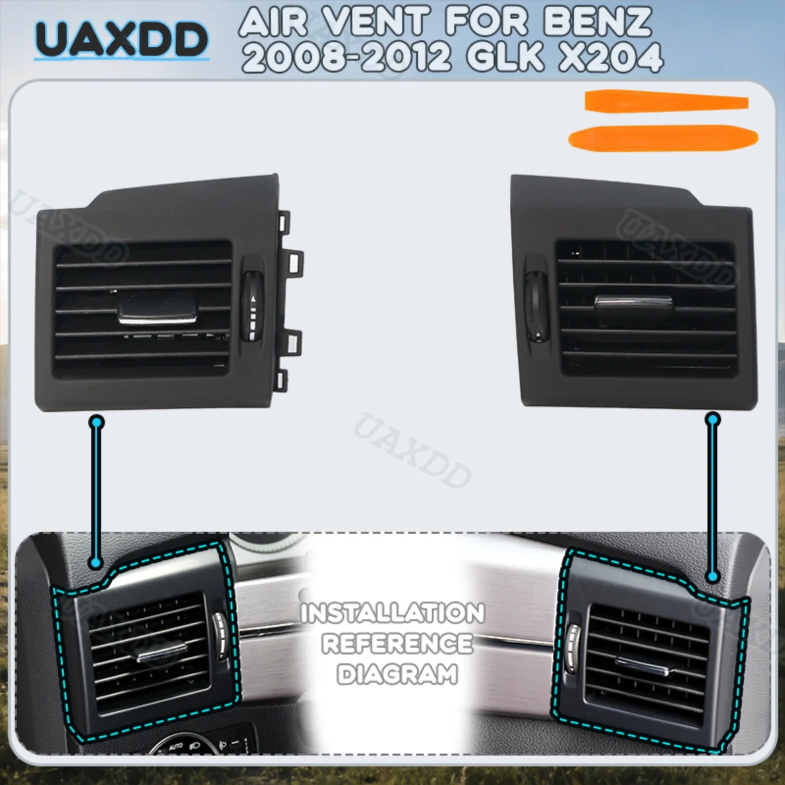 RGB - Ambient Light - for Mercedes X204 2008-2012 - Car Interior Lighting