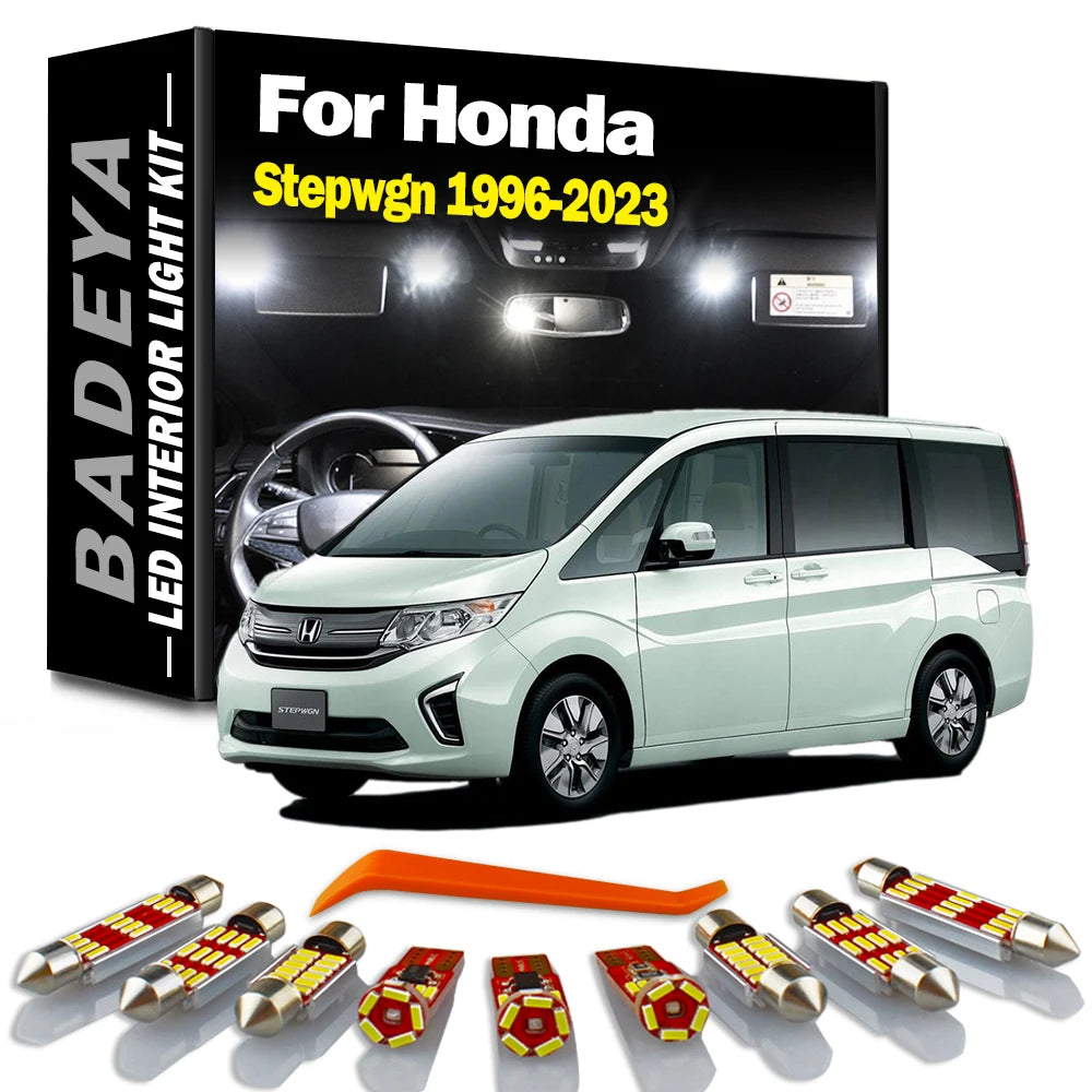 LED Interior Light Kit for Honda 1996-2017 - Canbus Error-Free Interior Bulbs