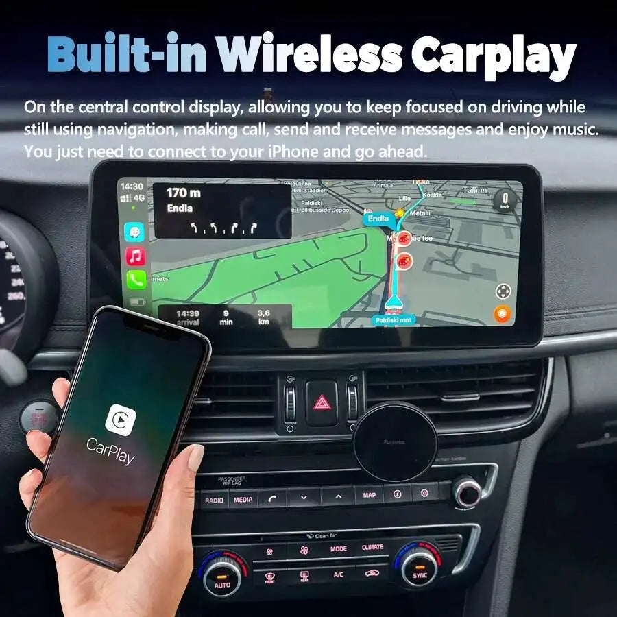 12.3inch Carplay For KIA OPTIMA K5 2014 2015 4G Android Car Multimedia Touch Screen Auto G