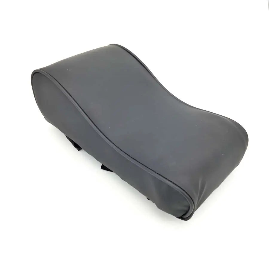 Black Car Armrest Cushion Center Console Box Pad PU Leather Protector Universal