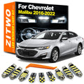 ZITWO 11Pcs Canbus For Chevrolet Chevy Malibu 2016 2017 2018 2019 2020 2021 2022 LED Interior Li - Canbus LED Car Light