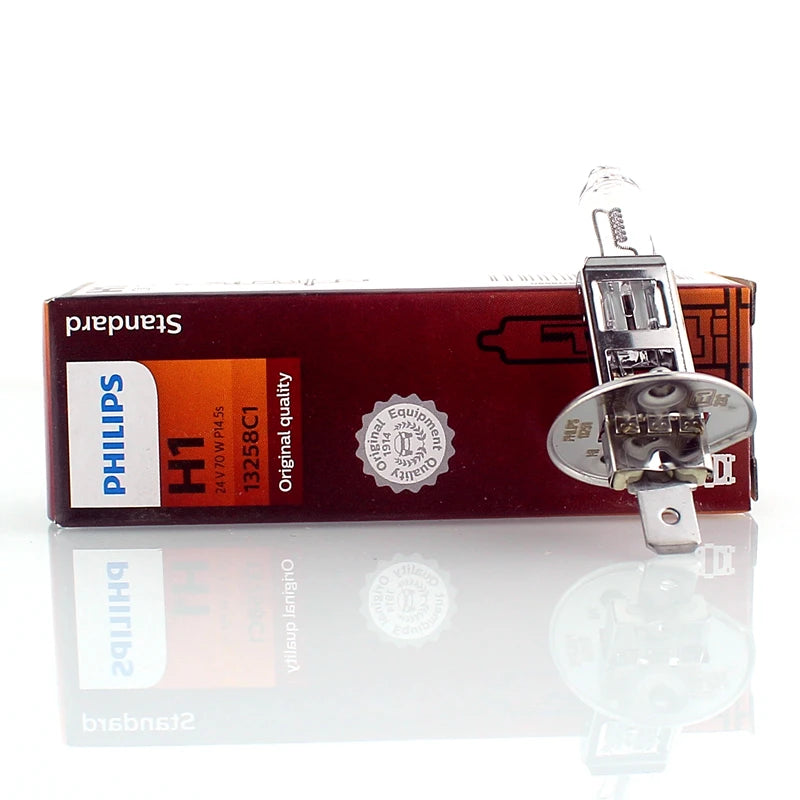 Philips 24V Truck Headlight Bulb H1 24V 70W P14.5s 13258C1