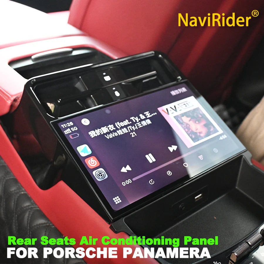 Touch Screen LCD Climate Control Panel For Porsche Panamera 2010-2017 Rear Seats Air Condi