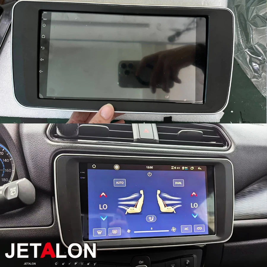 9" Android 14 Qled Screen Video Player Carplay For Nissan Leaf 2018-2024 Charging Mobile h