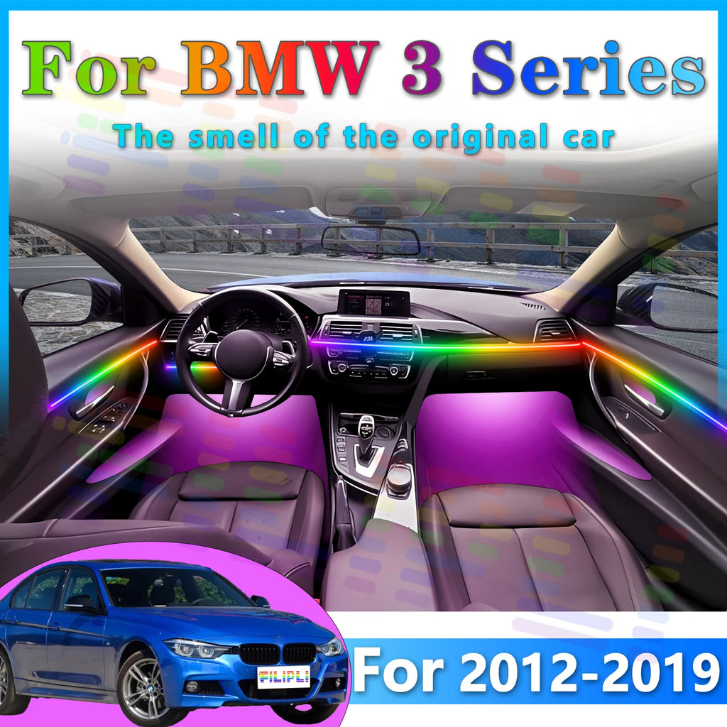 RGB - LED Strip - for BMW F35 F30 - Car Interior Lighting | AUTOKITSHOP