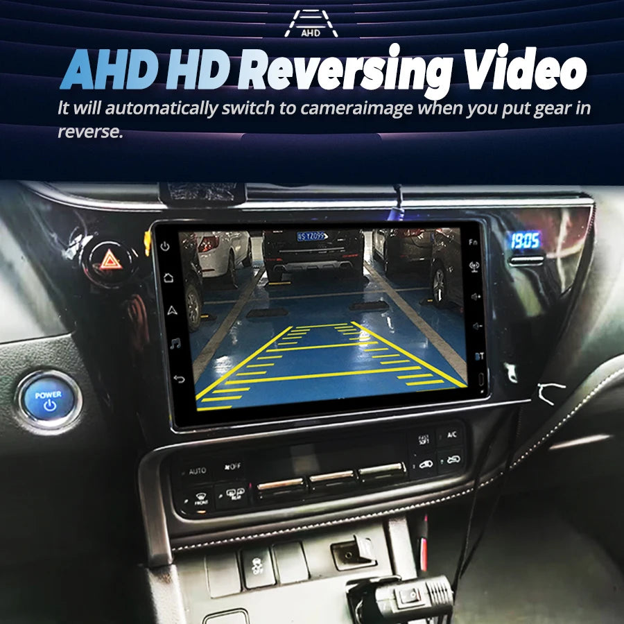 Android 14 Car Radio For Toyota Auris 2017-2020 GPS Navigation Multimedia Video Player Car