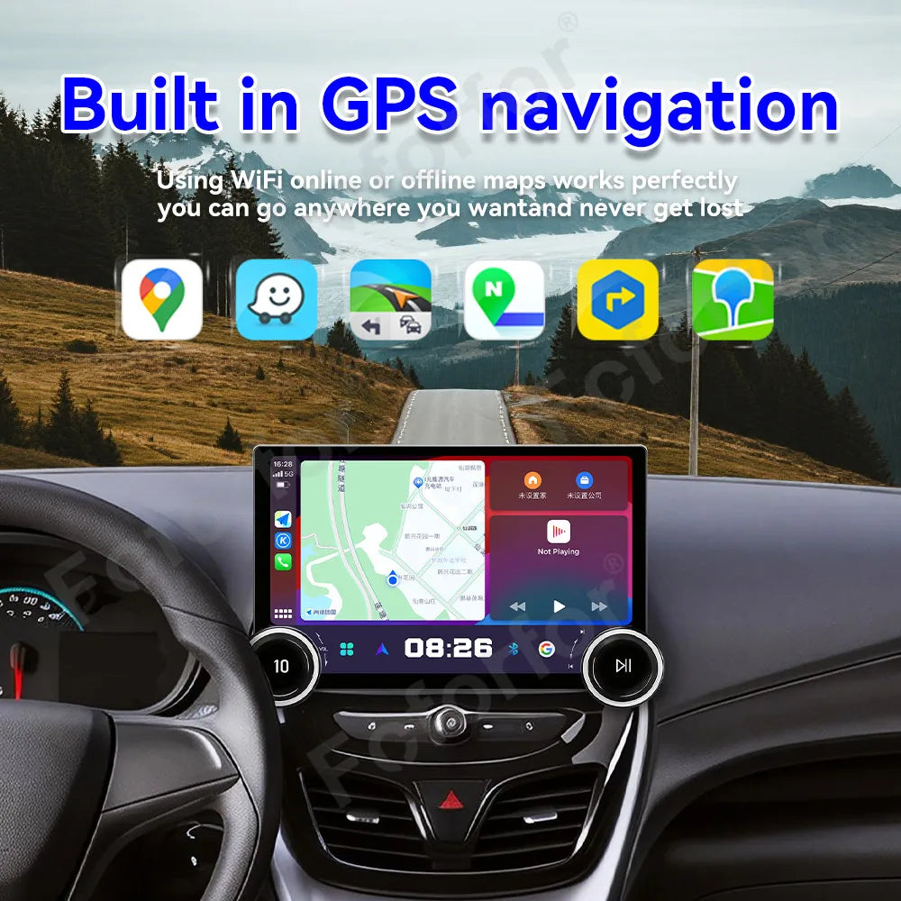 11.5 Inch Android 15 Car Radio Ultra Large HD Touch Display GPS Navigation Multimedia Play
