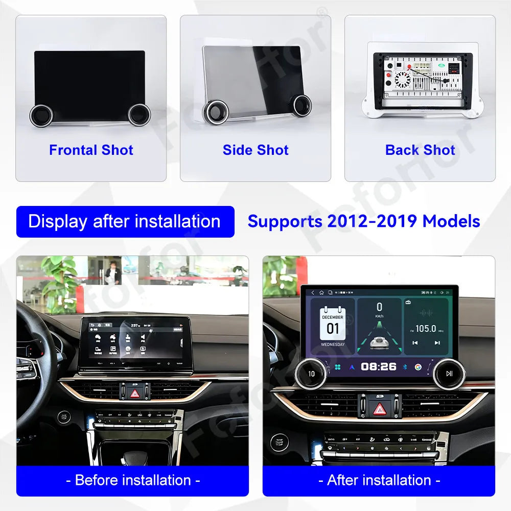 High Performance Luxury 11.5 Inch Android 15 Full HD Touch Wireless CarPlay Android Auto G