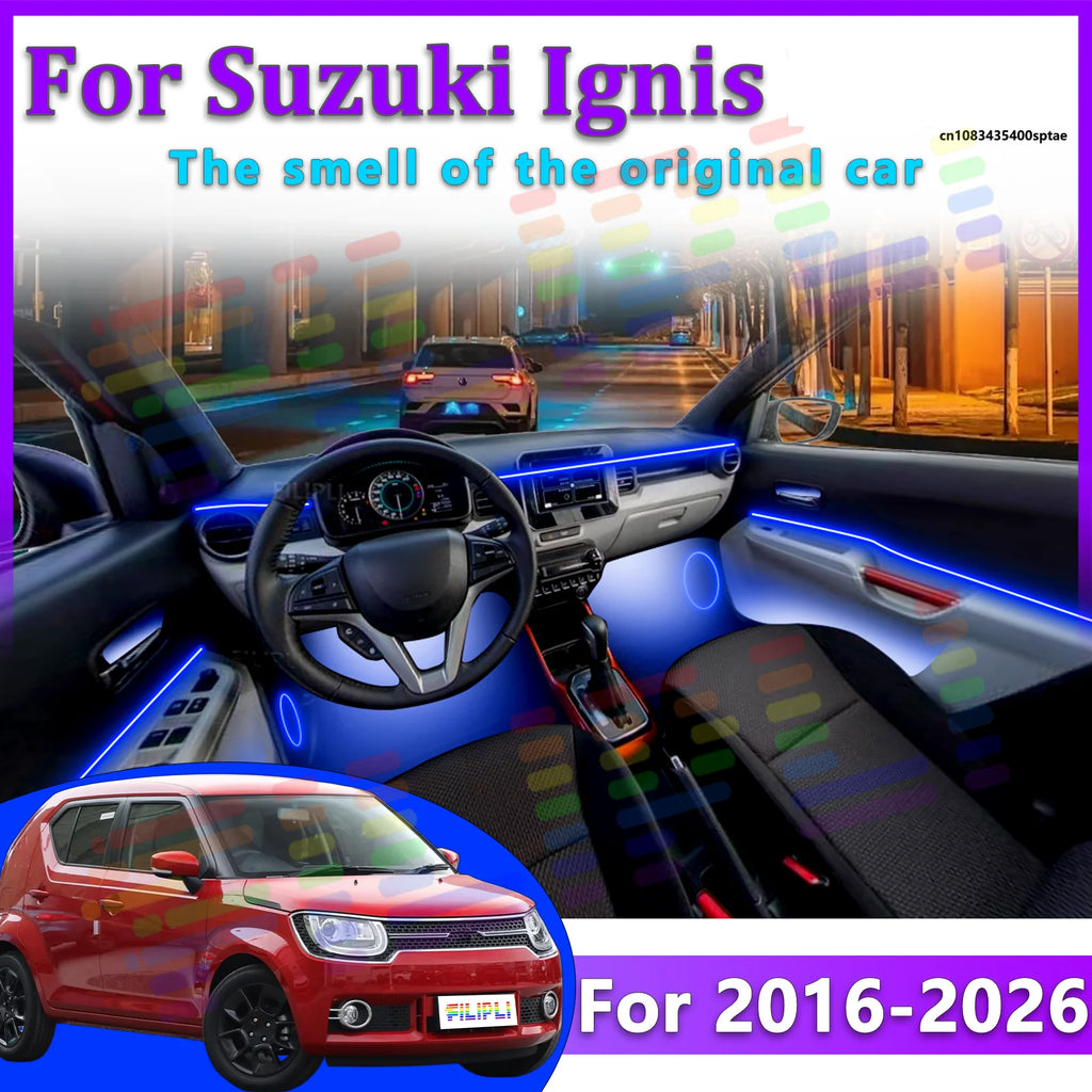 64 RGB - Neon Strip - for Suzuki 2016-2026 - App Control - Car Interior Lighting | AUTOKITSHOP