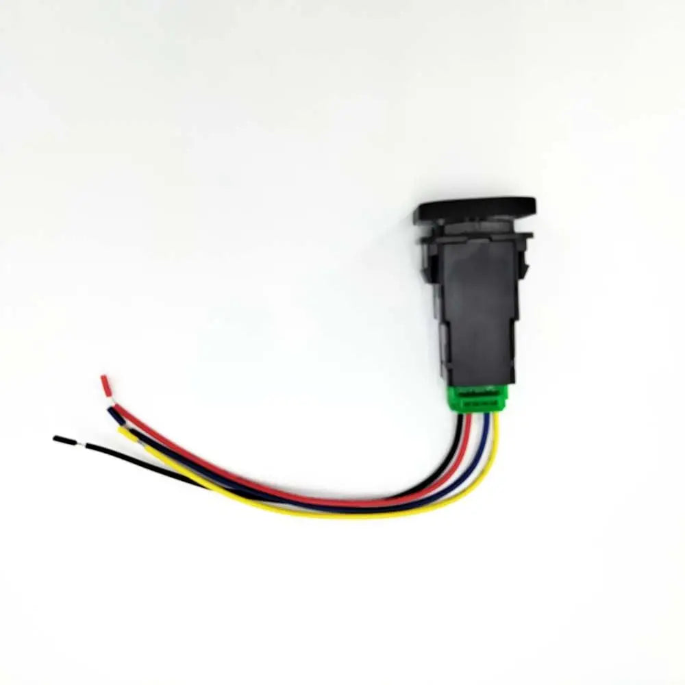 Fog Push Button Switch w/ Amber LED Background Indicator Lights OEM For Toyota
