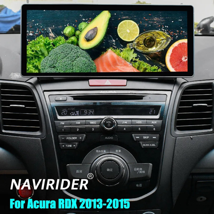 12.3inch Android15 Qled Screen For Acura RDX Car Radio Multimedia Video Player Stereo Wire | AUTOKITSHOP