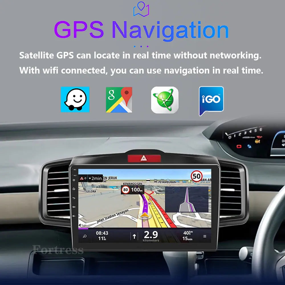 Car Radio Android 16 For Honda Freed Spike 2008-2016 360 Camera WIFI+ 4G LTE Carplay 9/10
