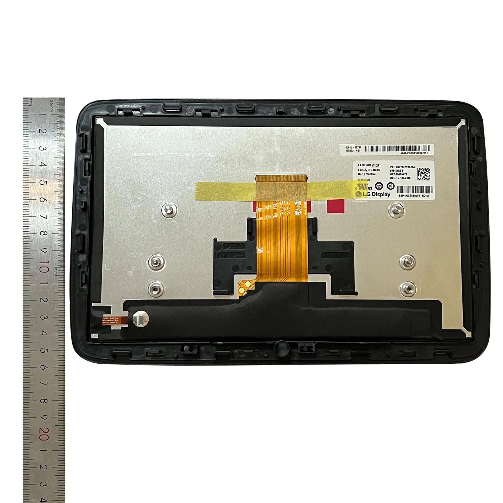 10.2" LCD Display LA102WH2-SL01 LA102WH2(SL)(01) For Mercedes W222 Top Rear Seat Entertain