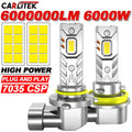 6000W Canbus H8 H11 H9 LED Headlights H1 9005 HB3 9006 HB4 9012 H4 Led Lamp 16PC CSP Car H