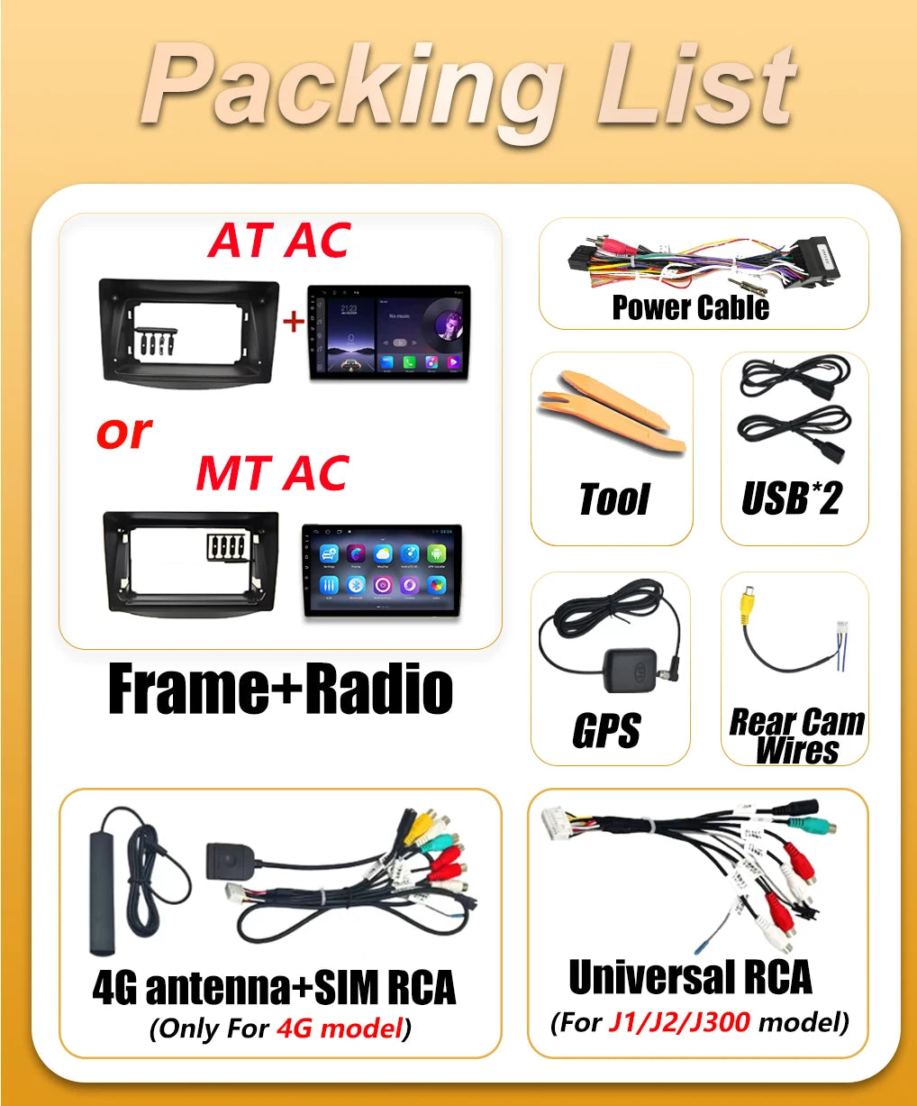 Android 16 Car Radio For Mitsubishi Grandis 1 2003 2004 2005 - 2011 Carplay Multimedia Pla | AUTOKITSHOP