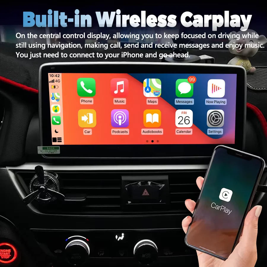 Android 15 Car Radio For Honda Accord 10 Multimedia Video Player 4G GPS Navi Carplay Auto  | AUTOKITSHOP
