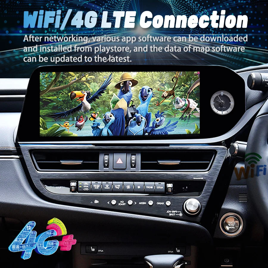 Carplay Navi WIFI Car Multimedia Video Player For Lexus ES ES300h ES350h ES300 ES330 ES350