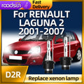 Roadsun 6000K 35W HID Xenon D2R Light Auto Headlight Lamps For RENAULT LAGUNA 2 2001 2002