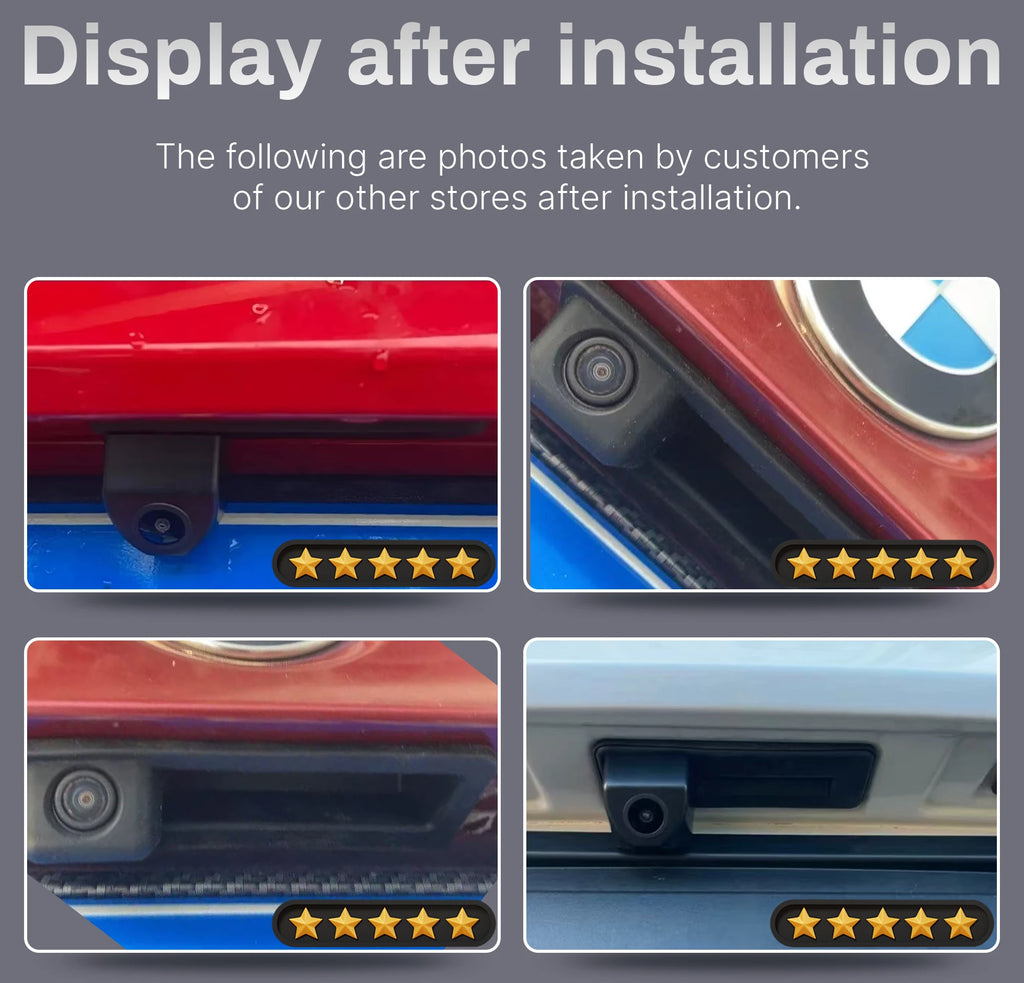 Trunk Handle Car Reverse Backup Camera For VW Skoda Octavia 2 3 A5 Fabio Yeti Superb Audi