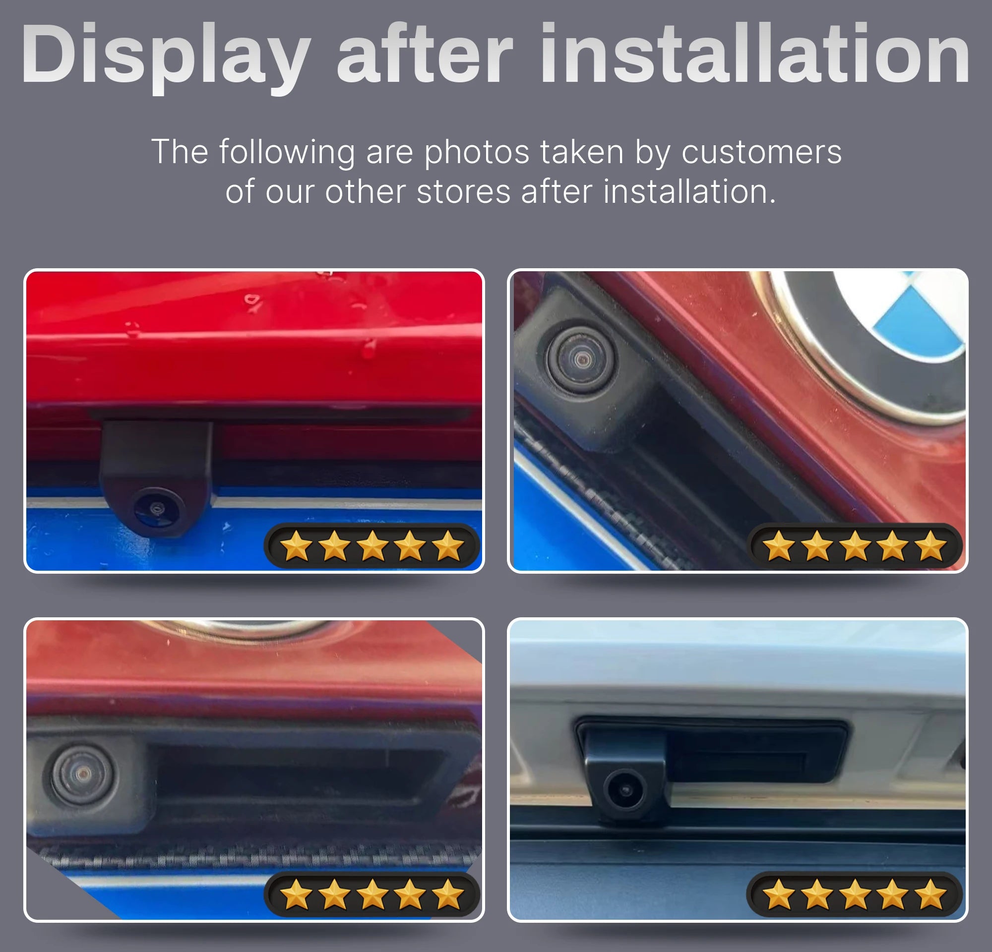 Trunk Handle Car Reverse Backup Camera For VW Skoda Octavia 2 3 A5 Fabio Yeti Superb Audi