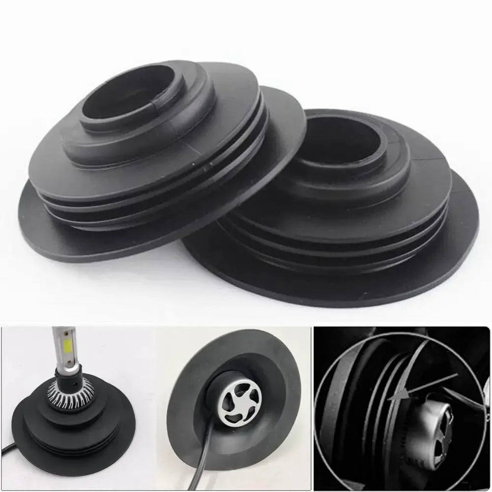 Headlight Lamp Light Rubber Dust Cover Car Motorcycle LED Headlight Bulb Waterproof Dust C