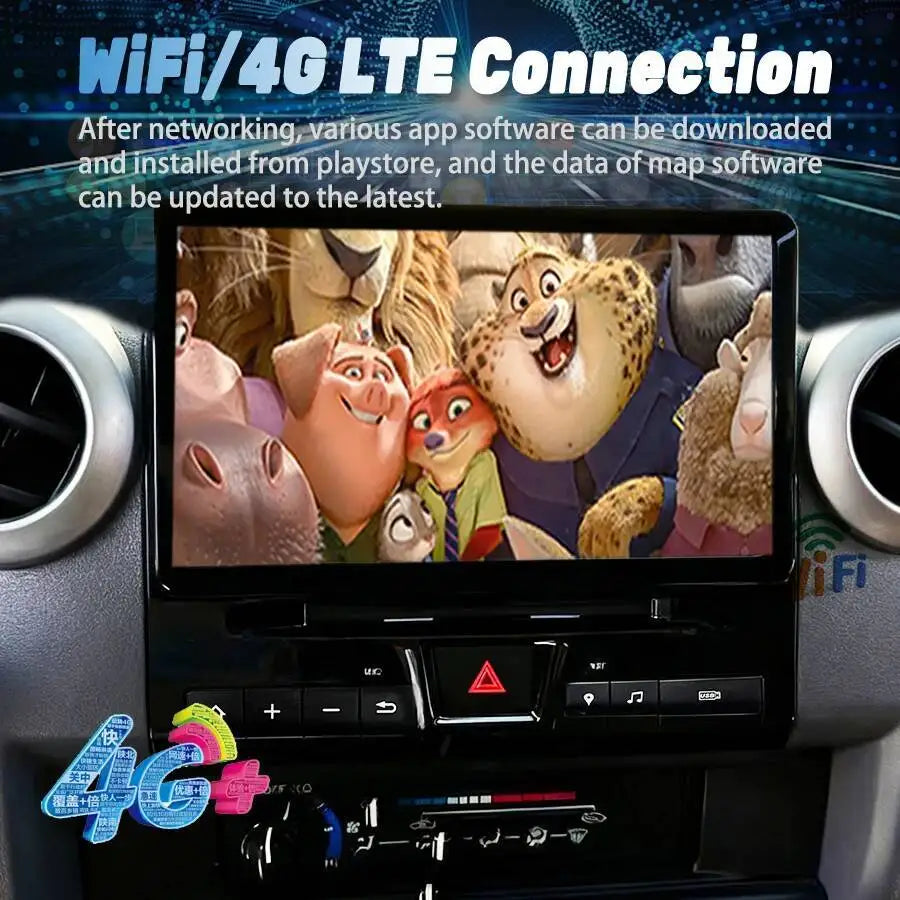 11.5Inch Carplay For Toyota Land Cruiser LC70 LC76 LC79 2007-2024 Car Radio Screen Multime