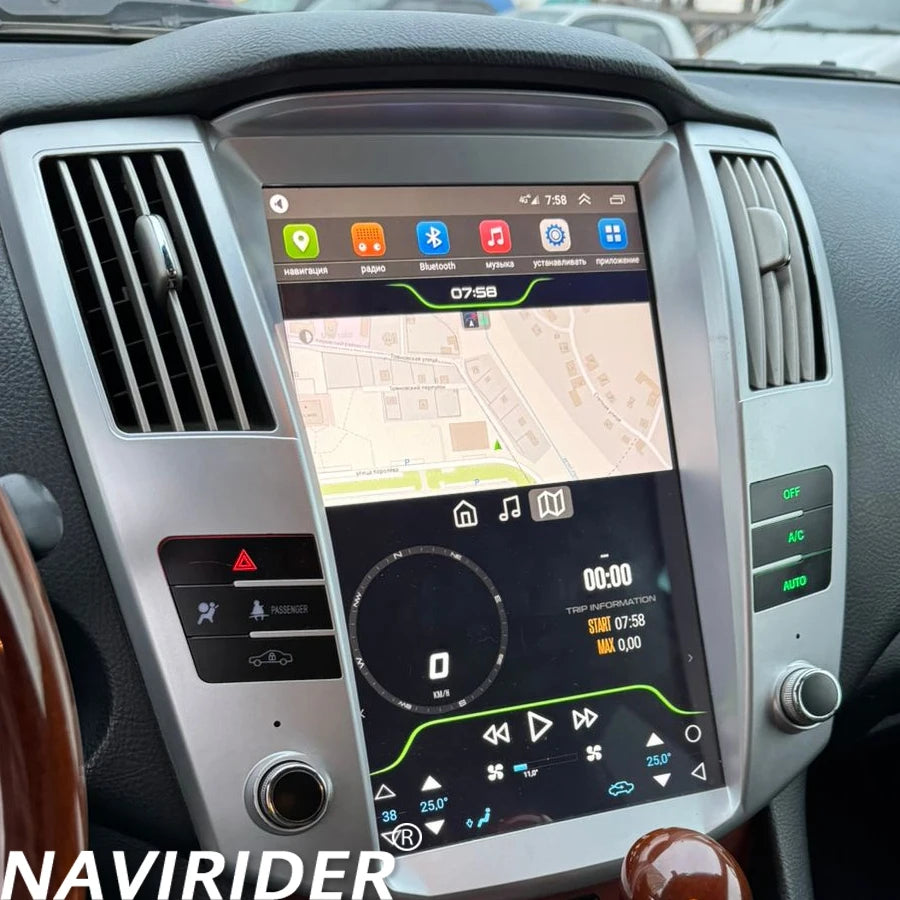 Android Radio for Lexus RX330 RX330 RX350 RX400 RX450 2004-2007 Car Stereo Tesla Screen GP