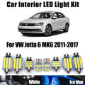 11-Piece LED Interior Light Kit for VW Jetta 6 MK6 2011-2014 - Canbus Dome Map Door Trunk Bulbs | AUTOKITSHOP