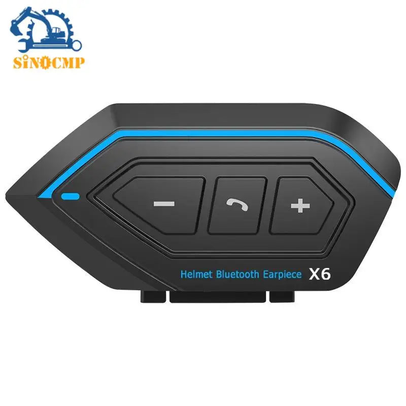 Motorcycle Helmet Headset For Softmax X6 Bluetooth 5.0 Navigation Handsfree Motorcycle Acc
