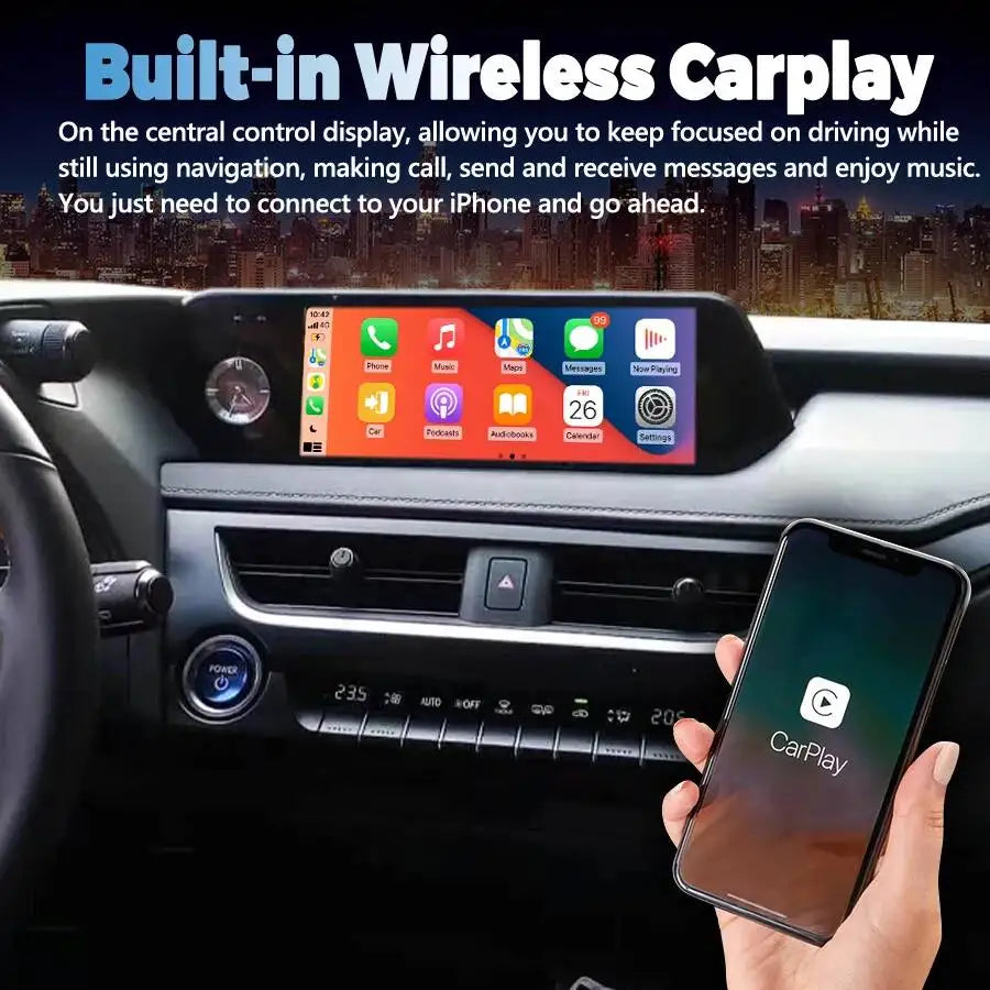 10.25" Android Car Radio Multimedia Video Player For Lexus UX UX250H UX260h UX200 UX250 20