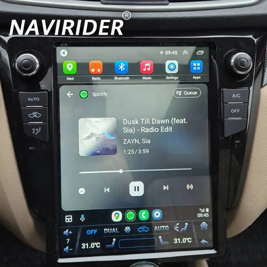 For Nissan Xtrail 2014-2019 X-Trail Qashqai Car Radio 12.1 inch Tesla Screen Android 15 Mu | AUTOKITSHOP
