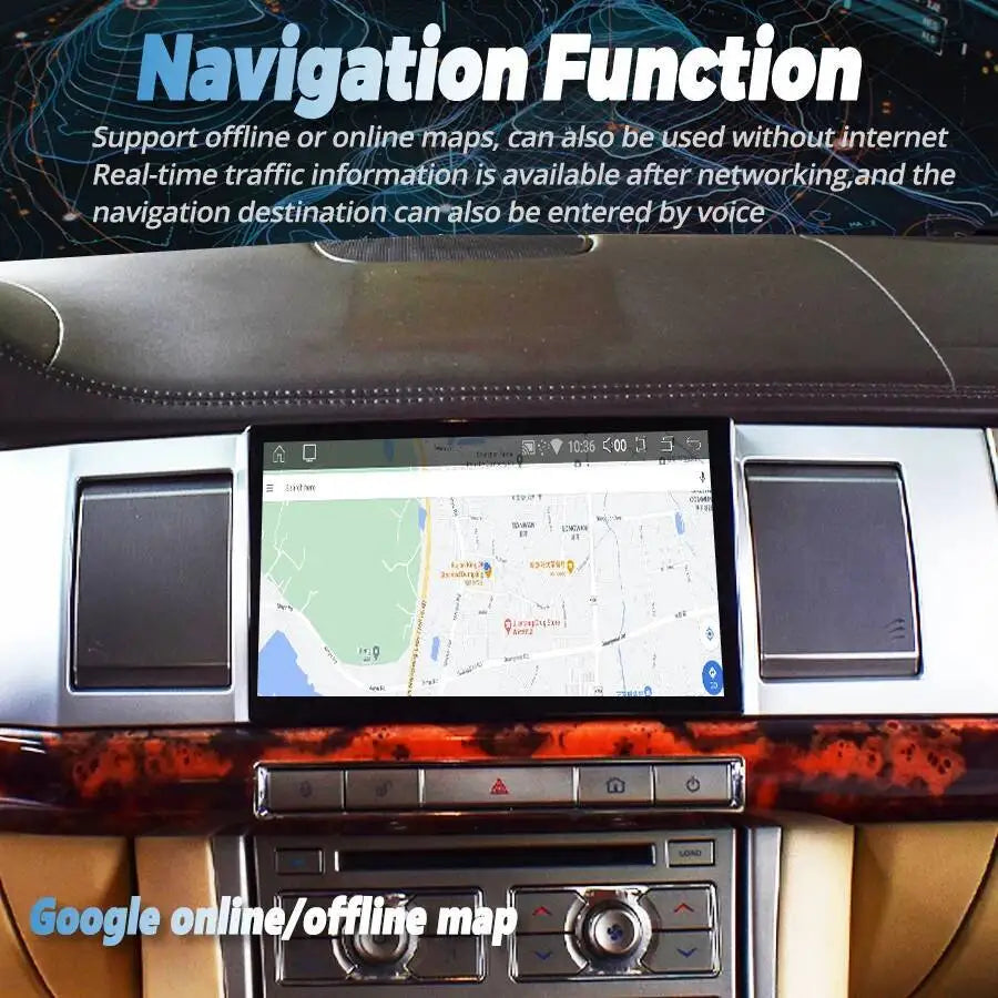 DSP Carplay For Jaguar XF 2009-2015 GPS Navi BT 8'' H Android 15 256GB Car Radio HU QLED S