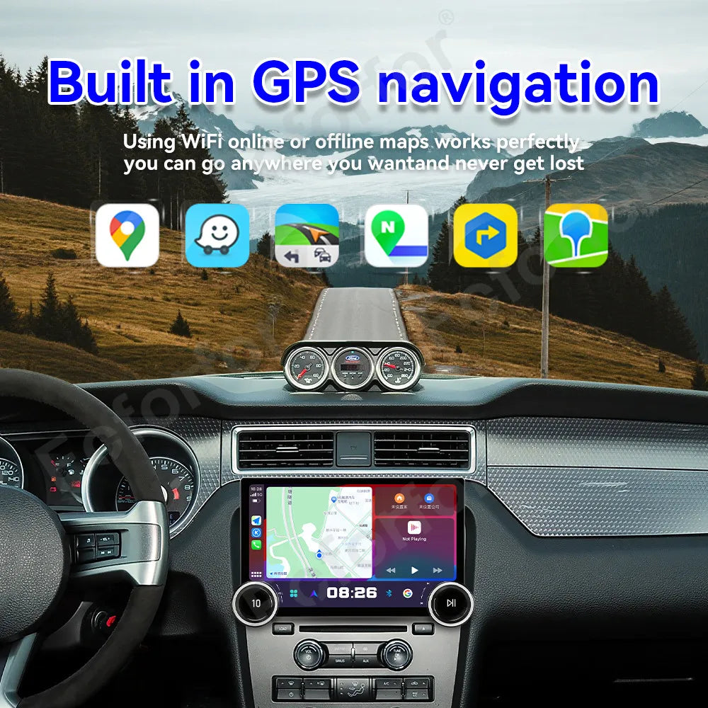CarPlay For Ford Mondeo/Mustang 2009-2012 Upgraded Large HD Touch Display 11.5 Inch Androi