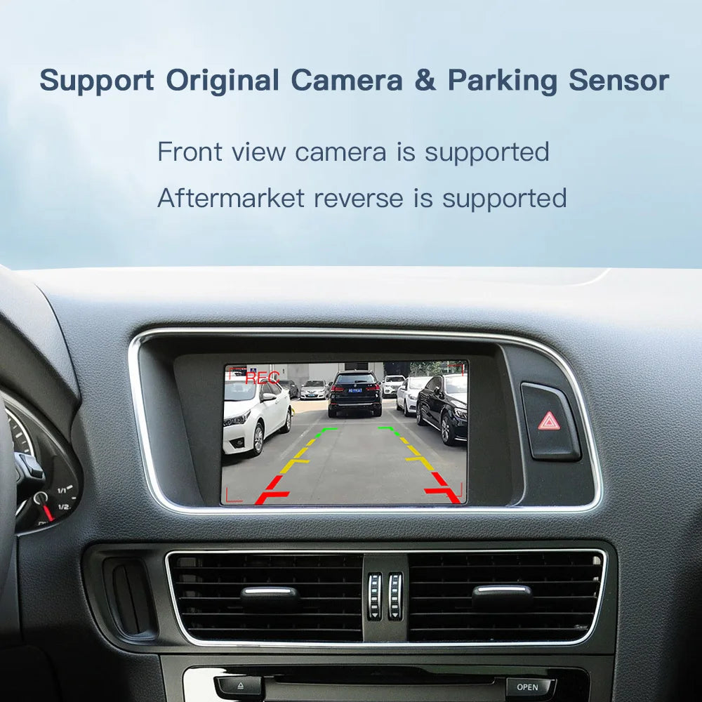 AUTOABC Wireless CarPlay auto Android interface for Audi A4 B8 A5 Q5 2009-2015 with play f