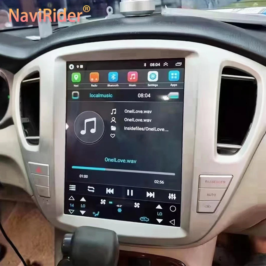 Android 14 GPS Screen Carplay For Toyota Highlander 2001-2007 DSP 12.1inch Car Radio Stere
